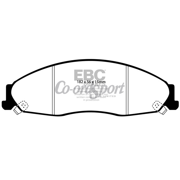 EBC Ultimax OEM Replacement Brake Pads image