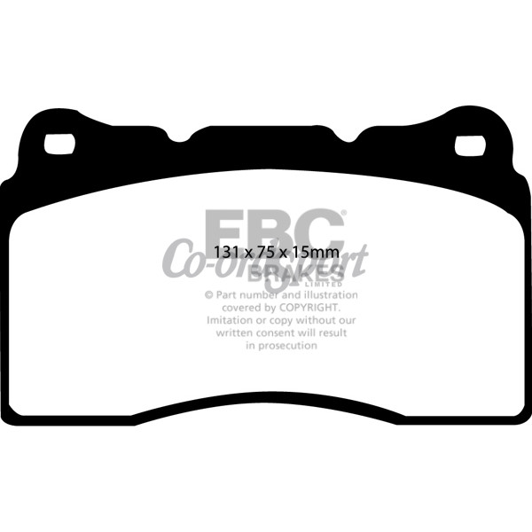 EBC Ultimax OEM Replacement Brake Pads image