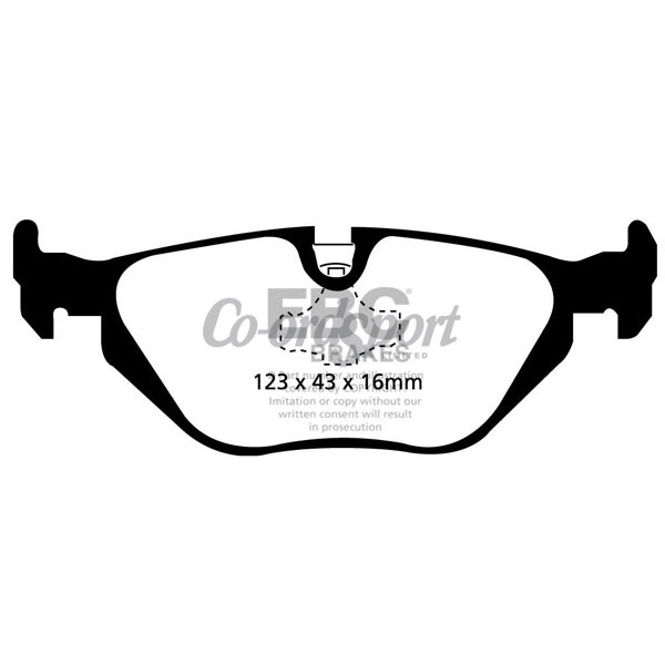 EBC Ultimax OEM Replacement Brake Pads image