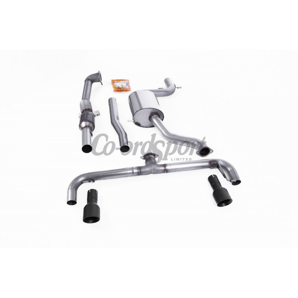Milltek Turbo-back including Hi-Flow Sports Cat Volkswagen image