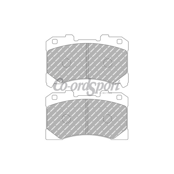 Ferodo DSUNO Front Brake Pad Set Toyota GR Yaris 1.6 (257) image