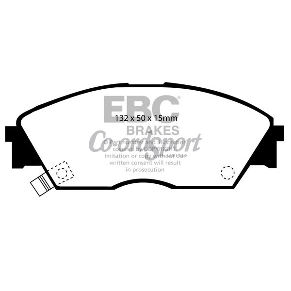 EBC Ultimax OEM Replacement Brake Pads image