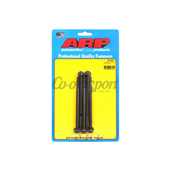 ARP 1/4-28 x 4.500 12pt black oxide bolts image