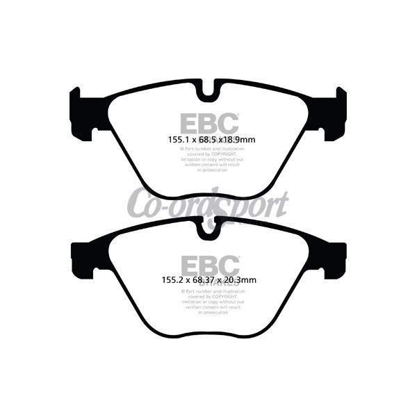 EBC Ultimax OEM Replacement Brake Pads image