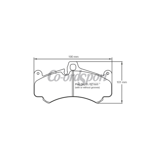 Pagid Racing Brake Pads - RSL1E image