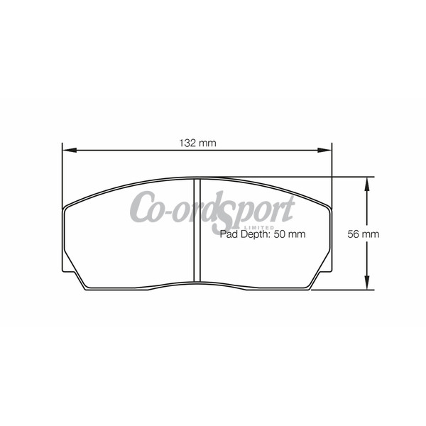 Pagid racing brake pads - RSL1 image