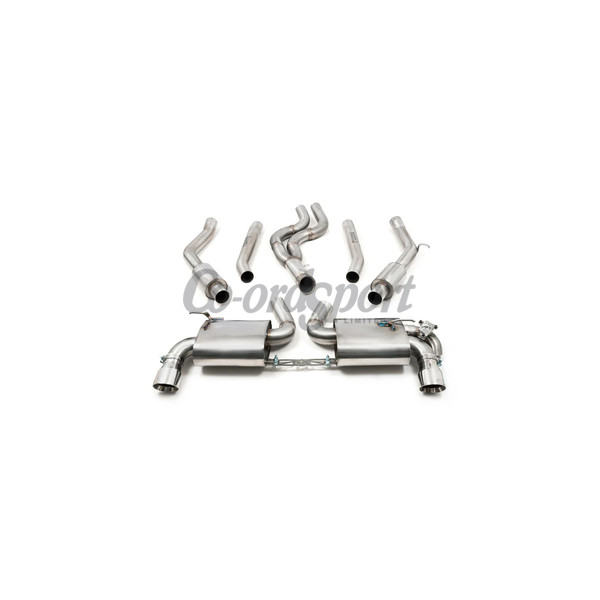 COBRA Toyota GR Supra (19-) Cat Back - Resonated - Single Valved image