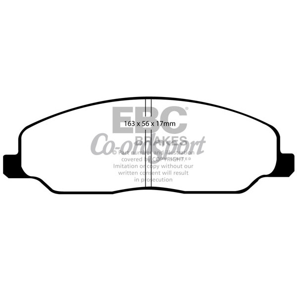 EBC Ultimax OEM Replacement Brake Pads image