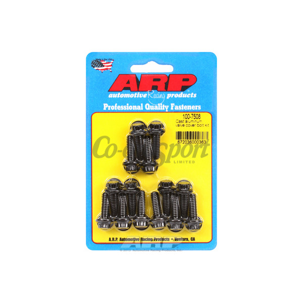 ARP Cast aluminum 12pt valve cover bolt kit image