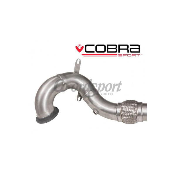 COBRA Volkswagen Golf GTI Mk7 (12-17) Front Pipe & De-Cat Section image