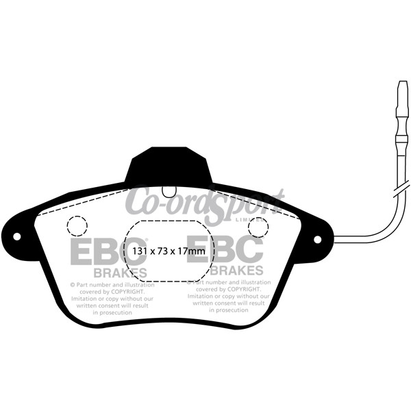 EBC Ultimax OEM Replacement Brake Pads image