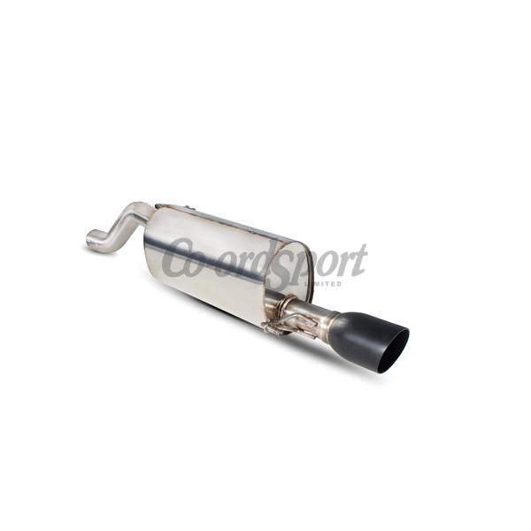 Scorpion Rear silencer for Vauxhall Corsa D 1.4 Turbo Black Editi image