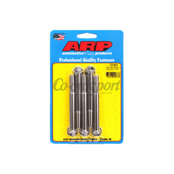 ARP 3/8-24 x 3.500 hex SS bolts image