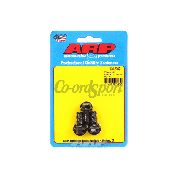 ARP Chevy hex alternator bracket bolt kit image