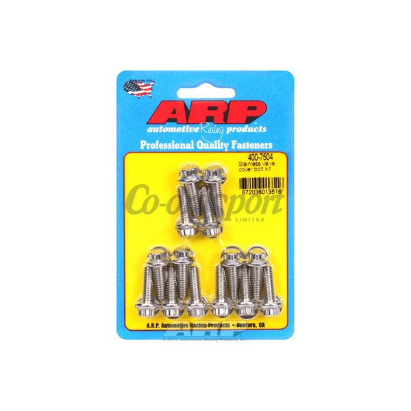 ARP SS valve cover bolt kit image