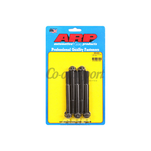 ARP 7/16-14 X 4.000 12pt 1/2 wrenching black oxide bolts image