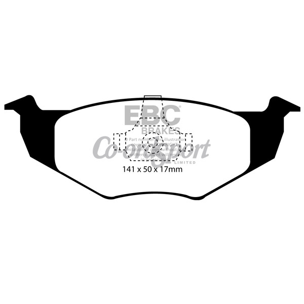 EBC Ultimax OEM Replacement Brake Pads image