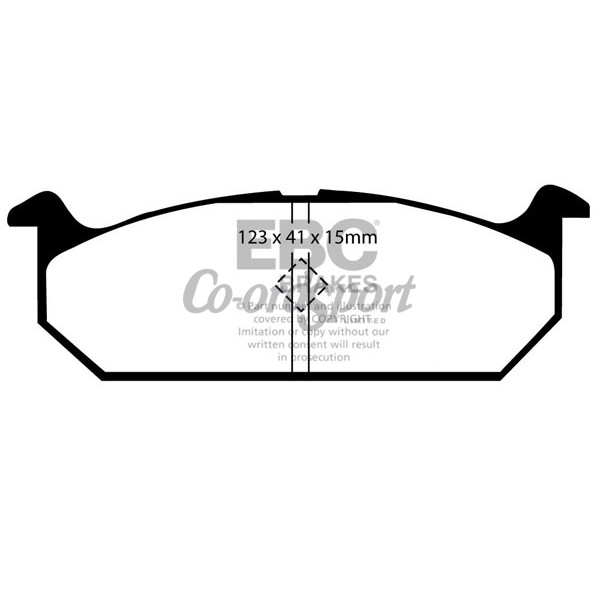 EBC Ultimax OEM Replacement Brake Pads image