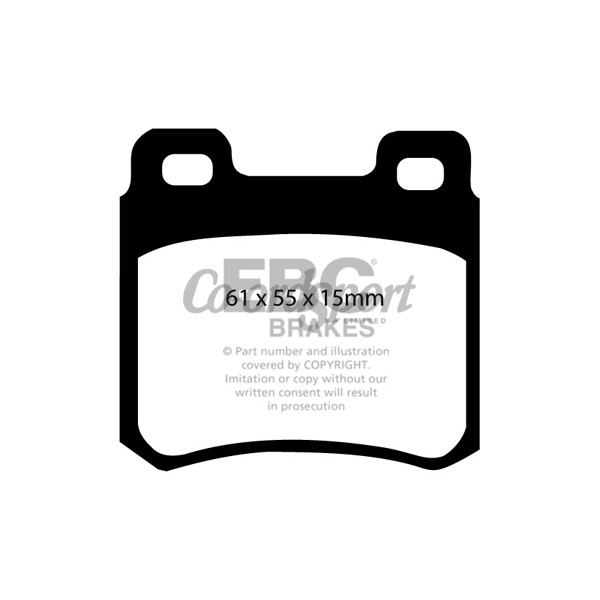 EBC Ultimax OEM Replacement Brake Pads image