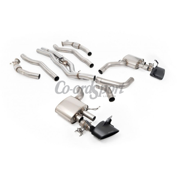 Milltek Audi  RS6 C8 Titanium Black Tips image