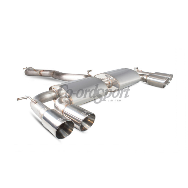 Scorpion Non-resonated cat-back system with no valves for Volkswa image