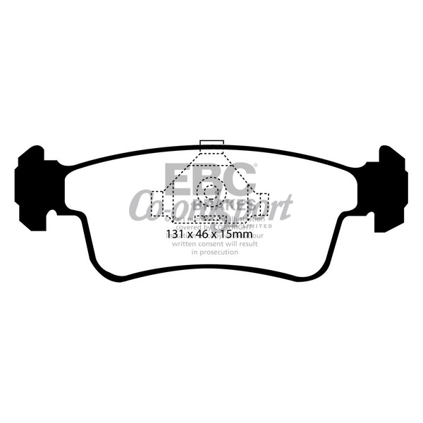 EBC Ultimax OEM Replacement Brake Pads image