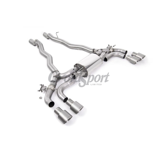 Milltek  5 Series  M5 and M5 Competition 4.4l Twin Turbo F90 Non image