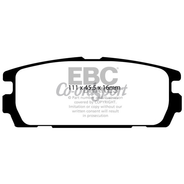 EBC Ultimax OEM Replacement Brake Pads image