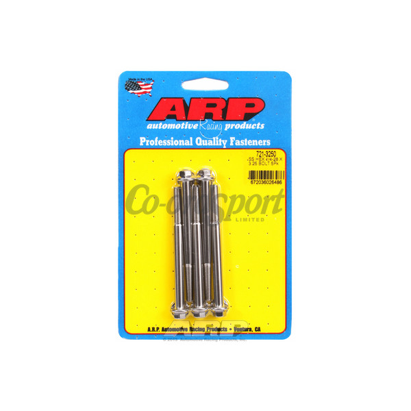 ARP 1/4-28 x 3.250 hex SS bolts image