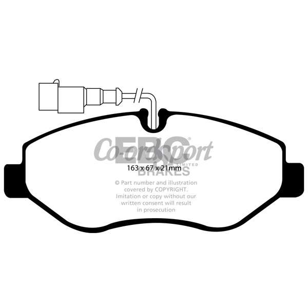 EBC Ultimax OEM Replacement Brake Pads image