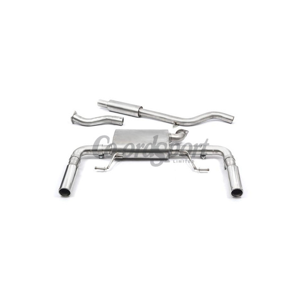 COBRA Renault Clio Sport 197 (06 - 09) Cat Back System Resonated image