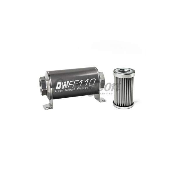 DW In-line fuel filter element and housing kit  stainless st image