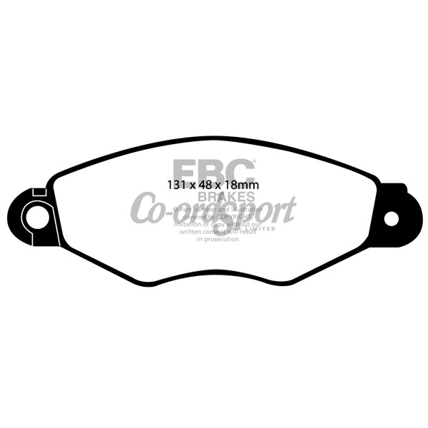 EBC Ultimax OEM Replacement Brake Pads image