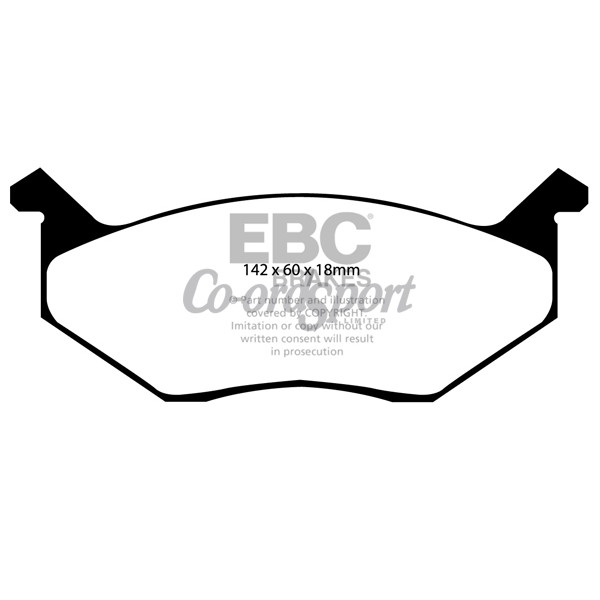 EBC Ultimax OEM Replacement Brake Pads image