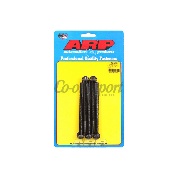 ARP 5/16-24 x 4.250 12pt black oxide bolts image