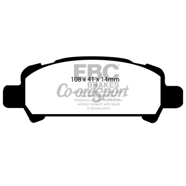 EBC Ultimax OEM Replacement Brake Pads image