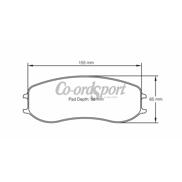 Pagid racing brake pads -RST3 image