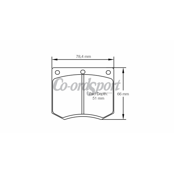 Pagid Racing brake pads - RSH29E image