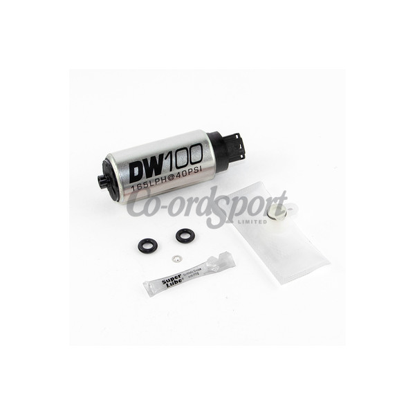 DW DW100 series  165lph in-tank fuel pump w  install kit for image