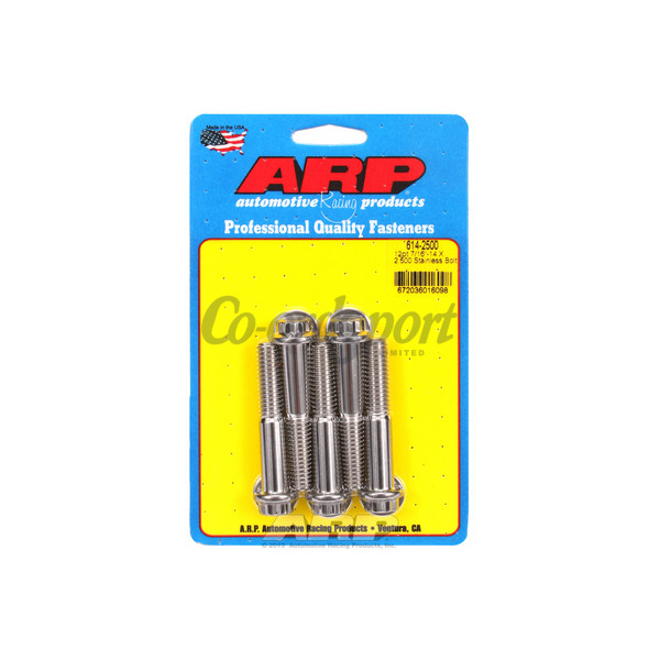 ARP 7/16-14 X 2.500 12pt 1/2 wrenching SS bolts image