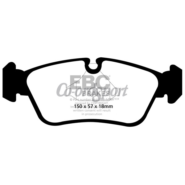 EBC Ultimax OEM Replacement Brake Pads image