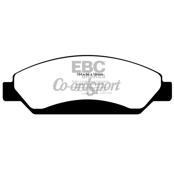 EBC Ultimax OEM Replacement Brake Pads image