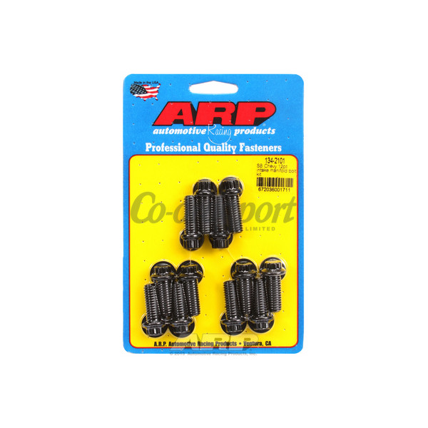 ARP SB Chevy 12pt intake manifold bolt kit 3/8 socket image