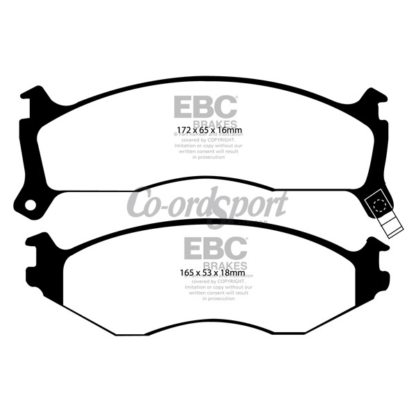 EBC Ultimax OEM Replacement Brake Pads image