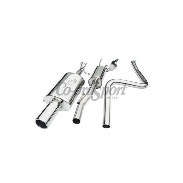 COBRA Ford Fiesta Mk6 (Zetec-S) (02 - 07) Cat Back - Resonated image