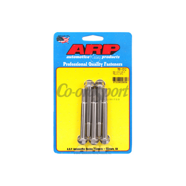 ARP M8 x 1.25 x 75 hex SS bolts image