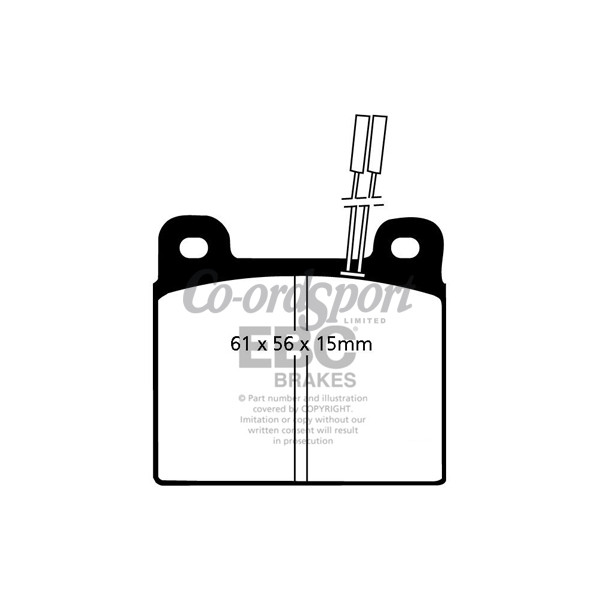 EBC Ultimax OEM Replacement Brake Pads image