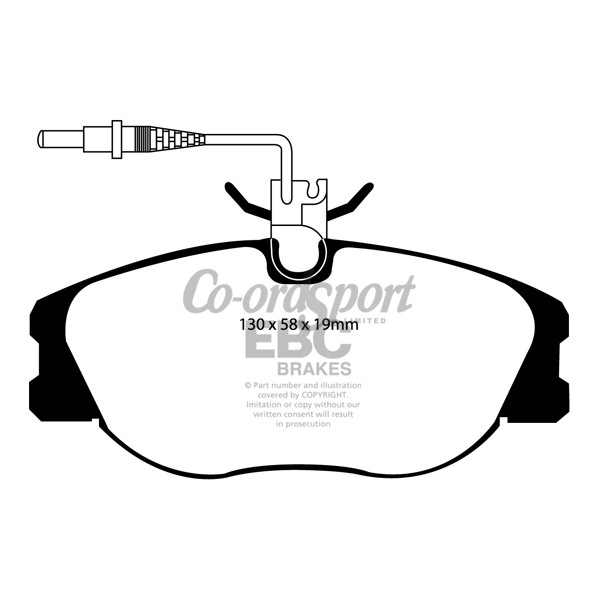 EBC Ultimax OEM Replacement Brake Pads image