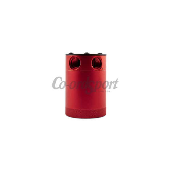 Mishimoto Compact Baffled Oil Catch Can 2-Port image