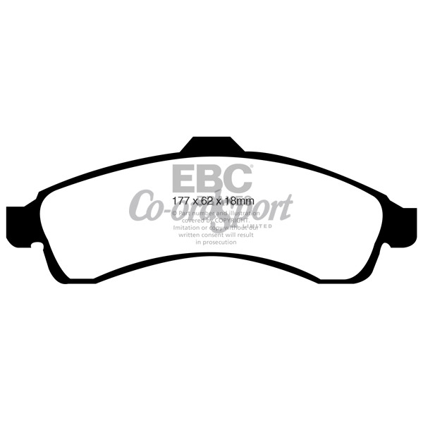 EBC Ultimax OEM Replacement Brake Pads image